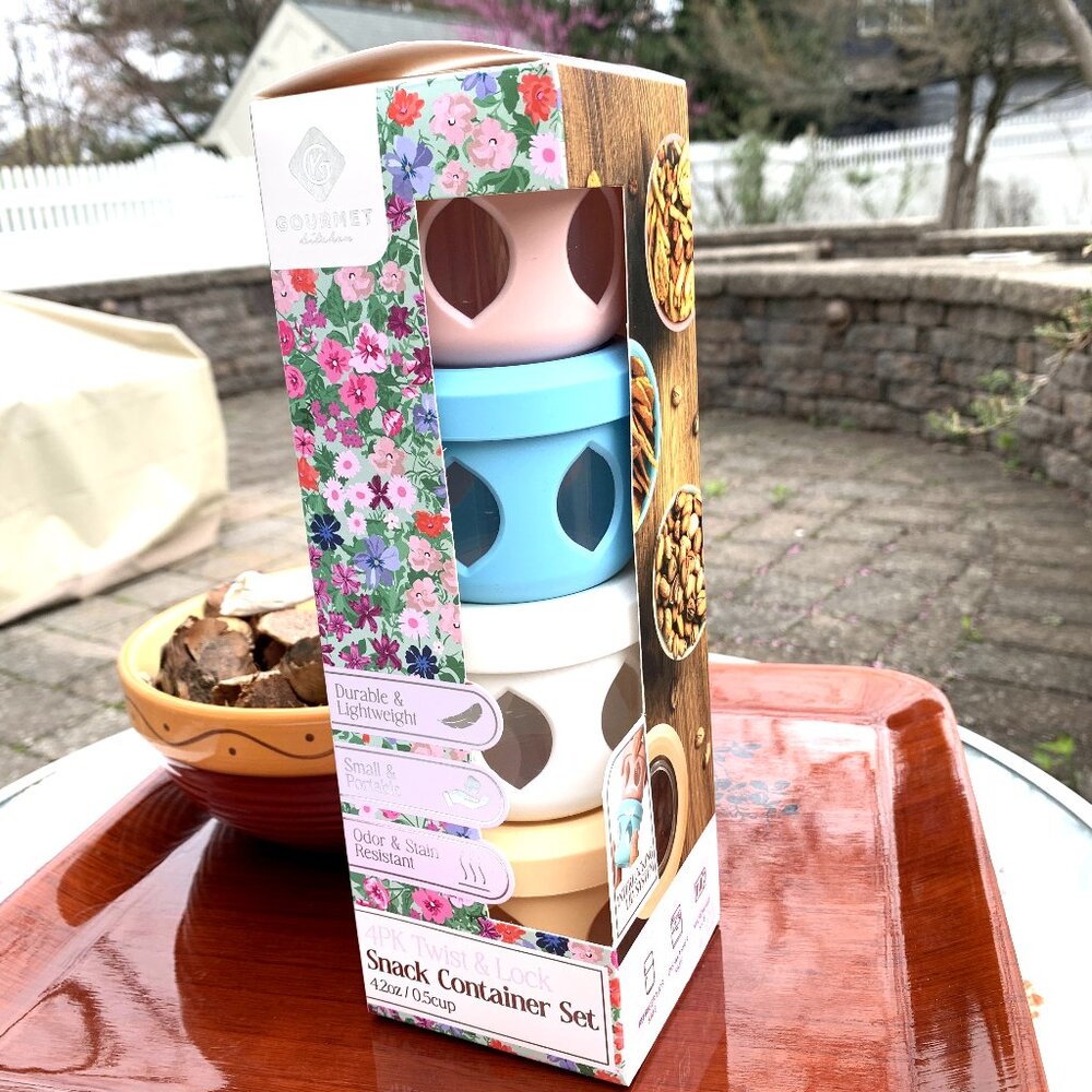 4pk Twist & Lock Container Set - Picture 2 of 13
